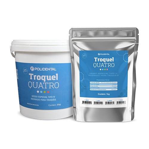 Gesso Troquel Quatro — linha Gessos Especiais da Polidental